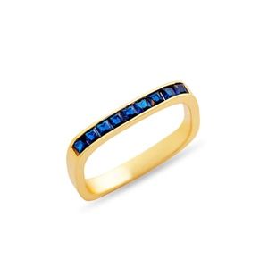 NWOT M JEWELERS - THE AZURE BAR RING